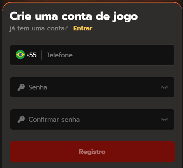 Formulário de Registro GRAFITTIPG